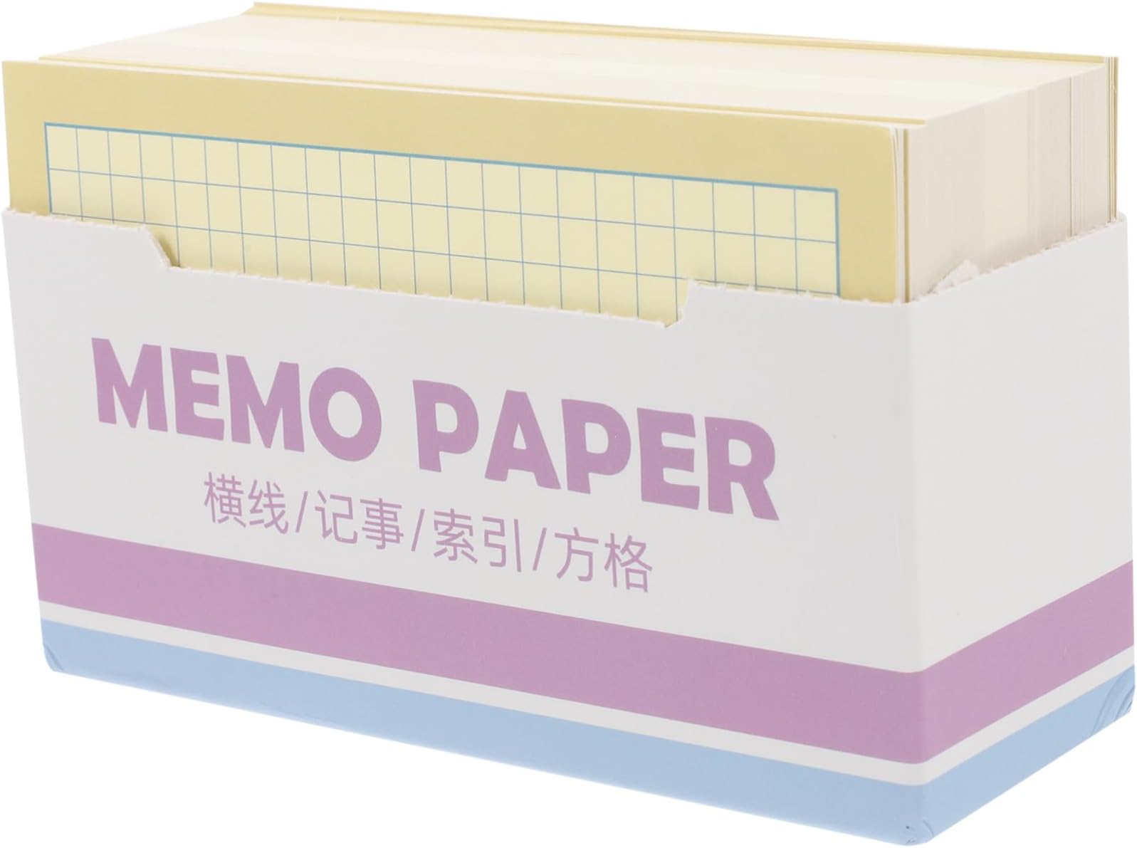 PLAFOPE Heavy Duty Note Cards 180pcs Lined Index Cards Study Flashcards Memo Scratch Pad for Boys and Girls Students Teachers