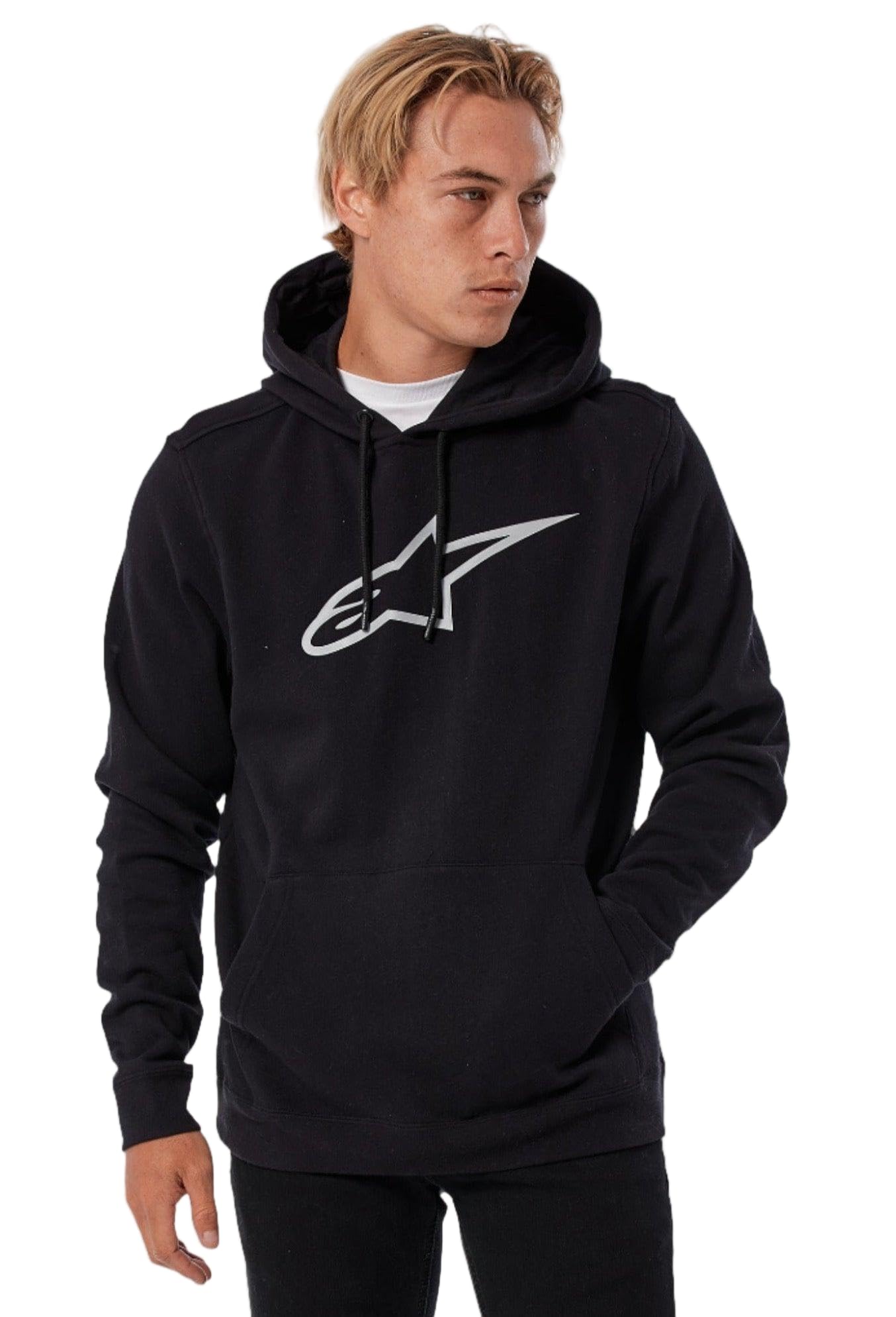 Alpinestars Men's Black Ageless V3 Hoodie, Size L For