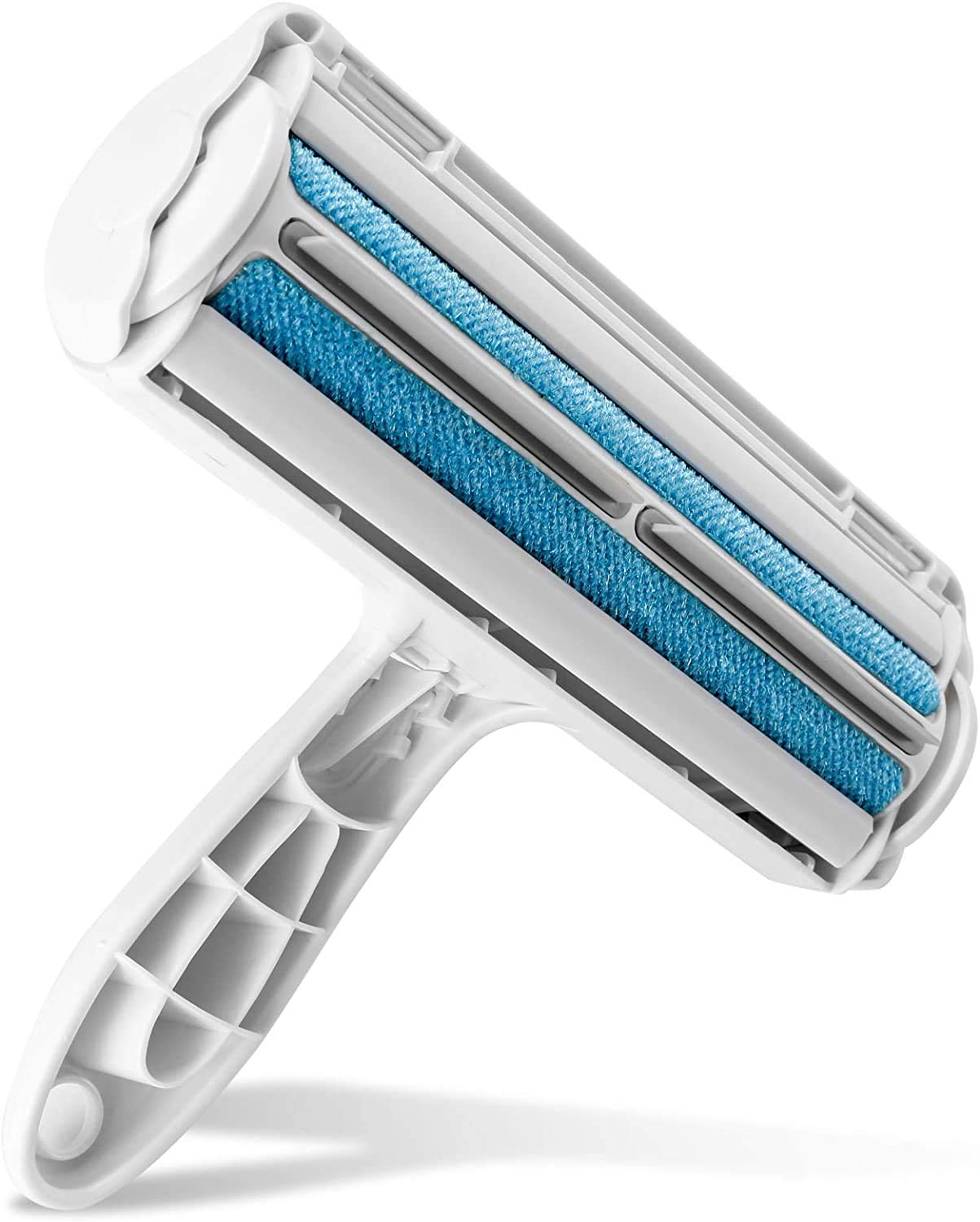 YOKIA Pet Hair Remover Roller - Dog & Cat Fur Remover with Self-Cleaning Base - Efficient Animal Hair Removal Tool - Perfect for Furniture Couch Carpet Car Seat,Blue