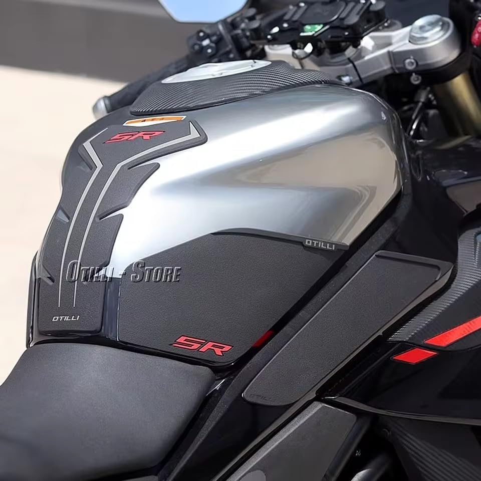 for CFMOTO 450SR 450 SR 2022 2023 Motorcycle Anti Slip Fuel Tank Pad Protector Guard Sticker Decals Accessories (Side)