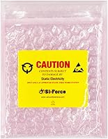 Vista 14 de Anti Static Bubble Bags, Resealable Static Shielding Bag, Reusable for Sensitive Electronic Components (XX-Large Qty 60) Pink