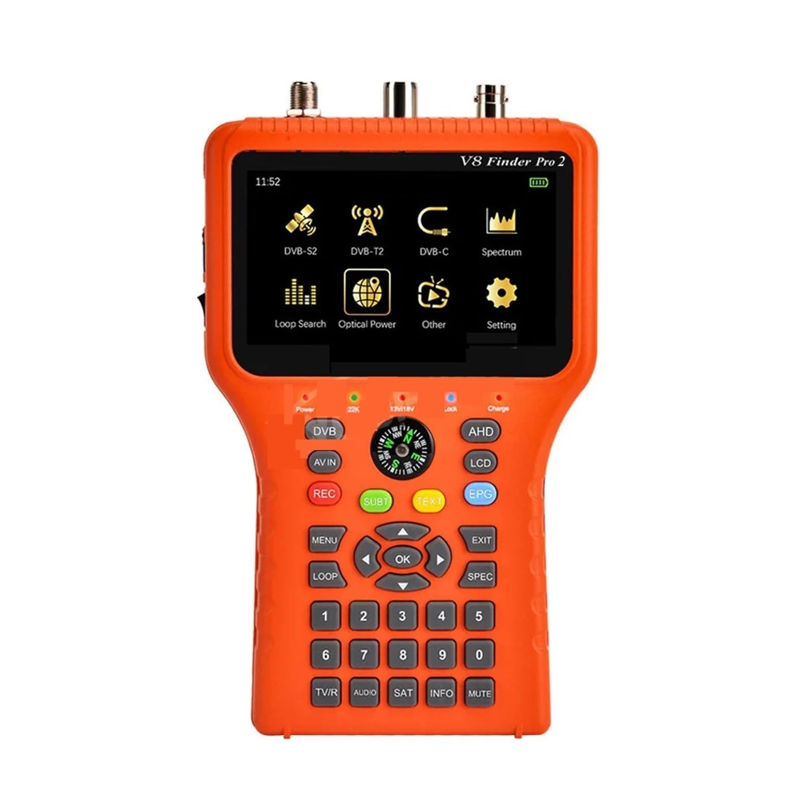 V8 Finder Pro 2 DVB-S2 DVB-T2 DVB-C 1080P HD Satellite Finder