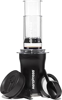 Aeropress go plus cafeteira portátil pequena para viagens e camping