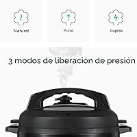 Vista 8 de CHEF iQ Olla a Presión Inteligente con WiFi y Báscula Incorporada - Multicocina 10 en 1 Fácil de Usar con Más de 500 Recetas Guiadas - Olla