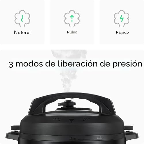 Vista 8 de CHEF iQ Olla a Presión Inteligente con WiFi y Báscula Incorporada - Multicocina 10 en 1 Fácil de Usar con Más de 500 Recetas Guiadas - Olla