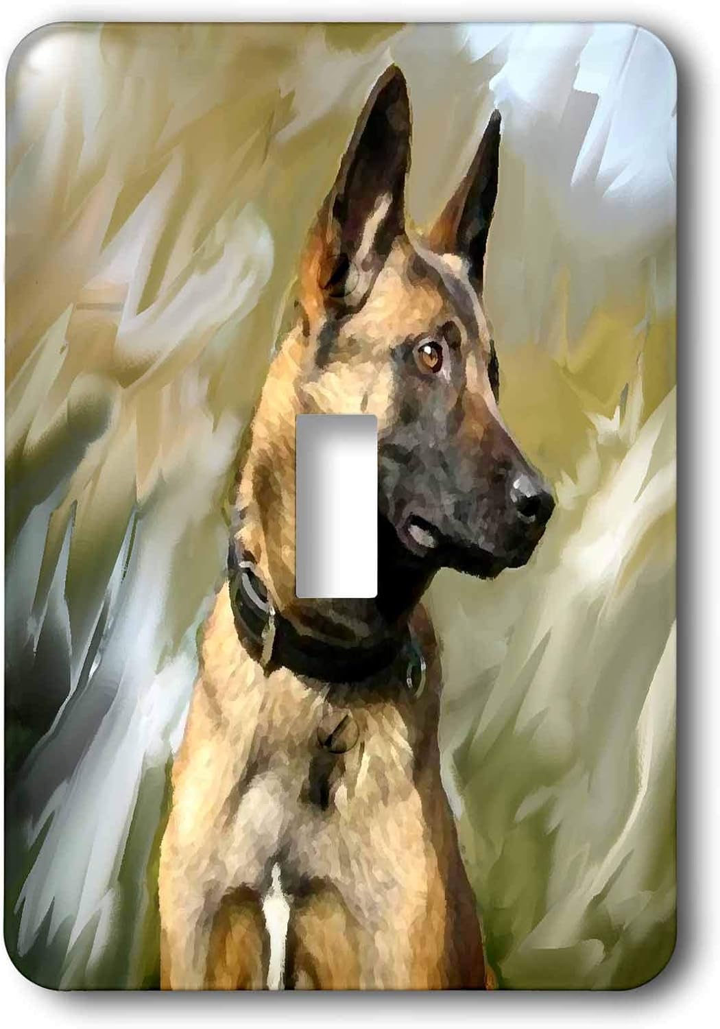 3dRose lsp_4385_1 Belgian Malinois Single Toggle Switch