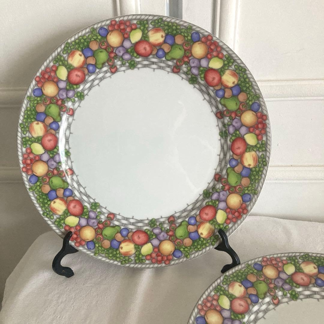 TAITU タイツー　イタリア　レア　フルーツバスケット　直径31cm 大皿 TAITU タイツー イタリア レア フルーツバスケット 直径31cm 大皿
