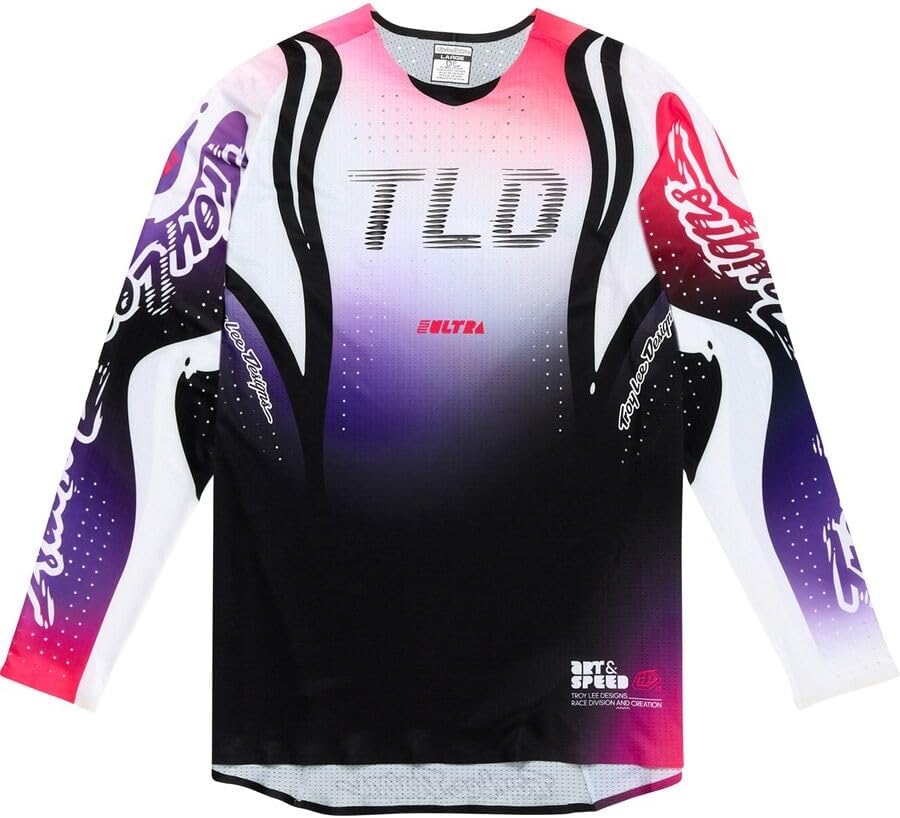 Troy Lee Designs - Youth GP PRO Jersey; DRIP Black/Purple XS