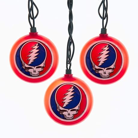 Grateful Dead Ten-Light String Disc Set