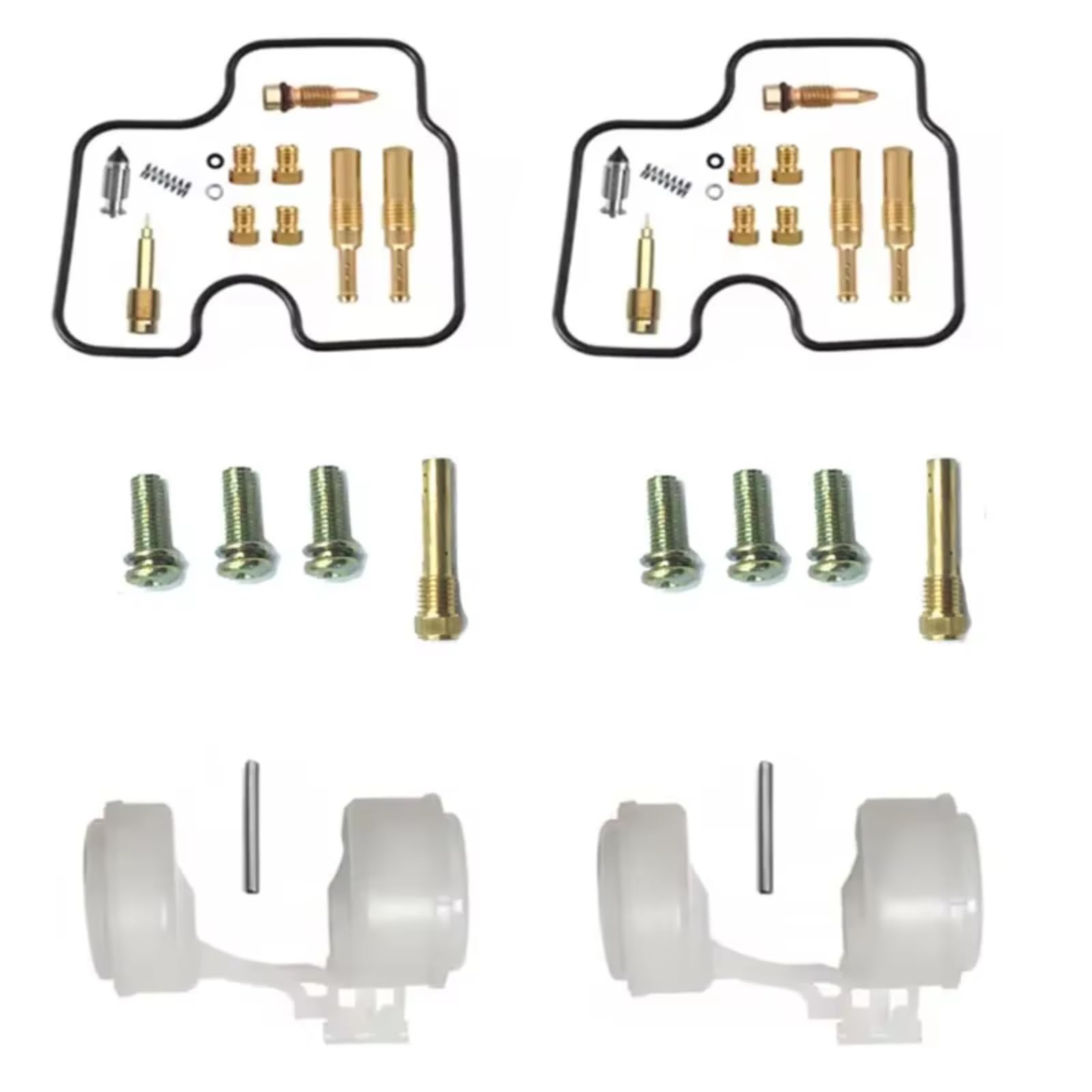 Kit Reparación Carburador Kit De Reparación De Carburador De Motocicleta para Varadero XL 1000 V XL1000 1999-2006 XL1000V SD01 SD02, Cilindro De Piezas Flotantes | Set 2