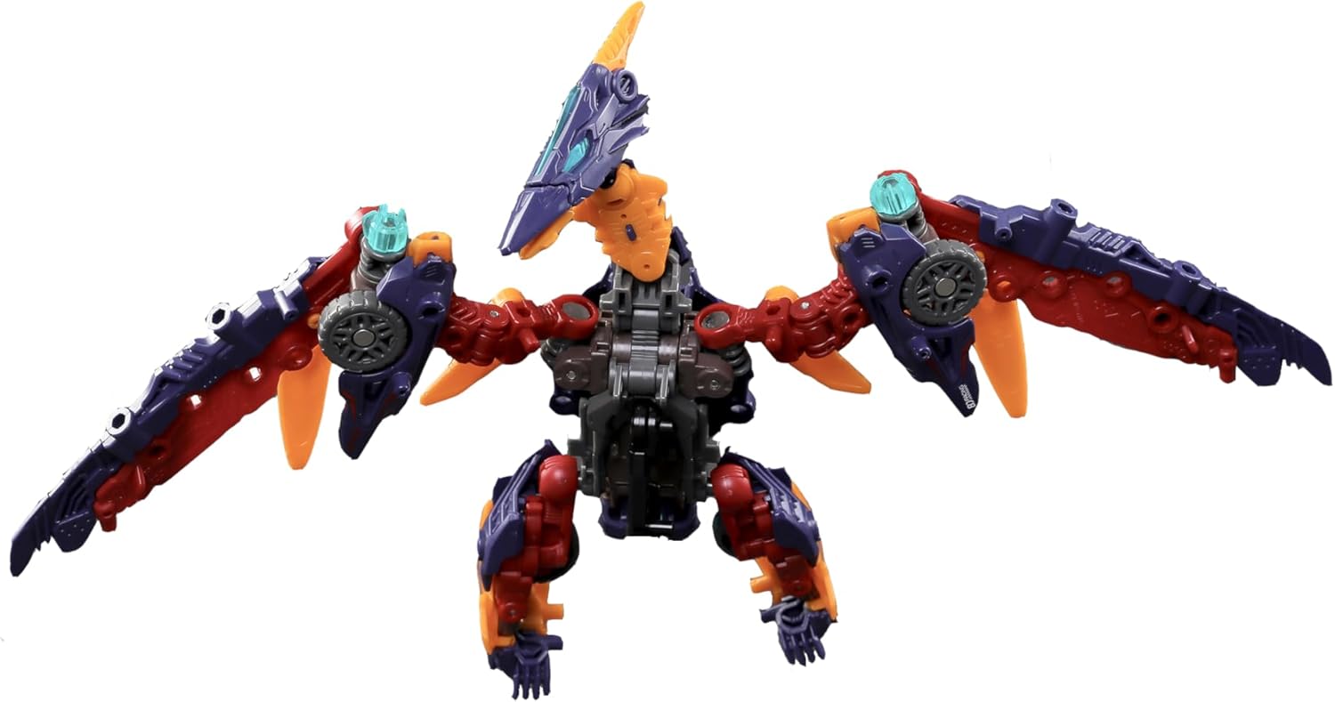52TOYS BEASTDRIVE BD-10 Drive Pterano Deformation Toys Action Figure, Converting Toys in Vehicle and Beast, Perfect Birthday Party Gift for Teens and Adults