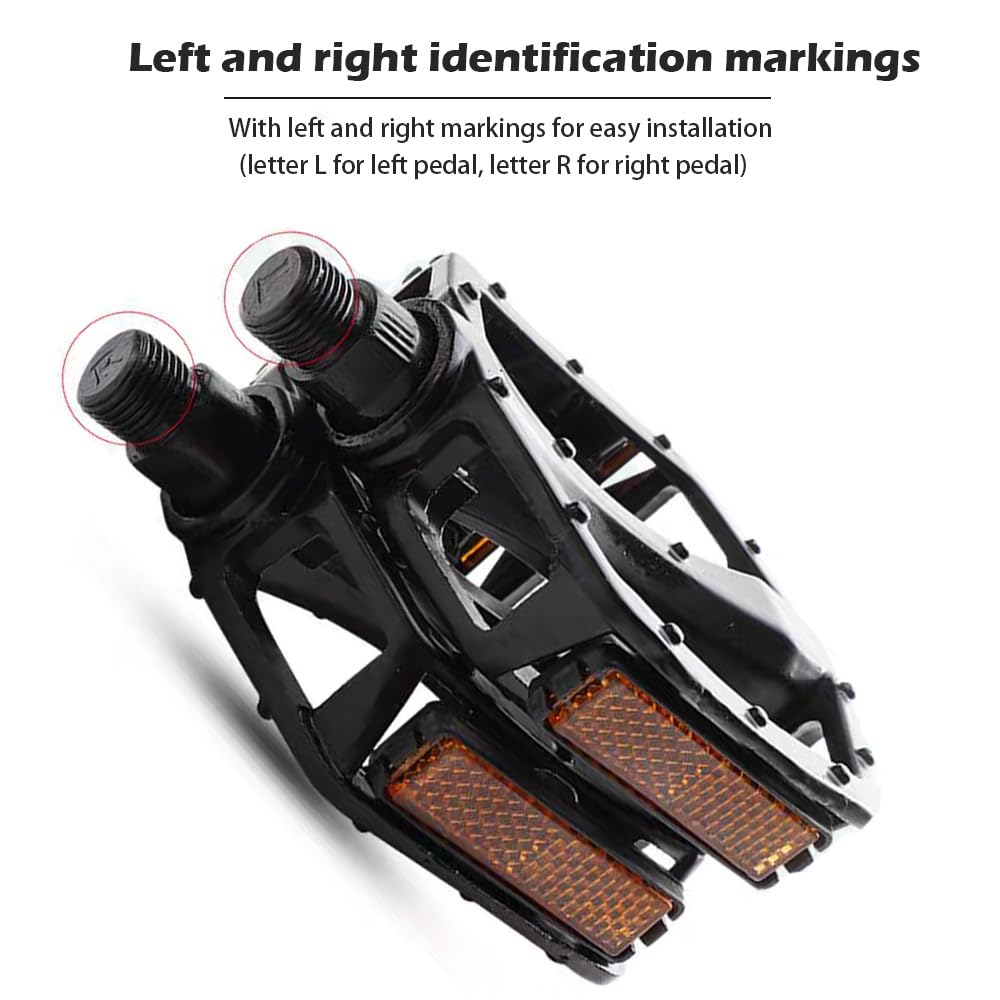 E-Bike Pedals Aluminum MTB Pedals for Ridstar Q20 E-Bikes