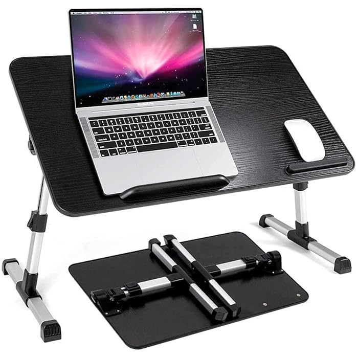 Buy STRIFF Laptop Table for Bed Tray Height and Angle Adjustable Lap