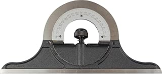 Asimeto 7490260 Dial Scale Protractor Head for Combination Square Set