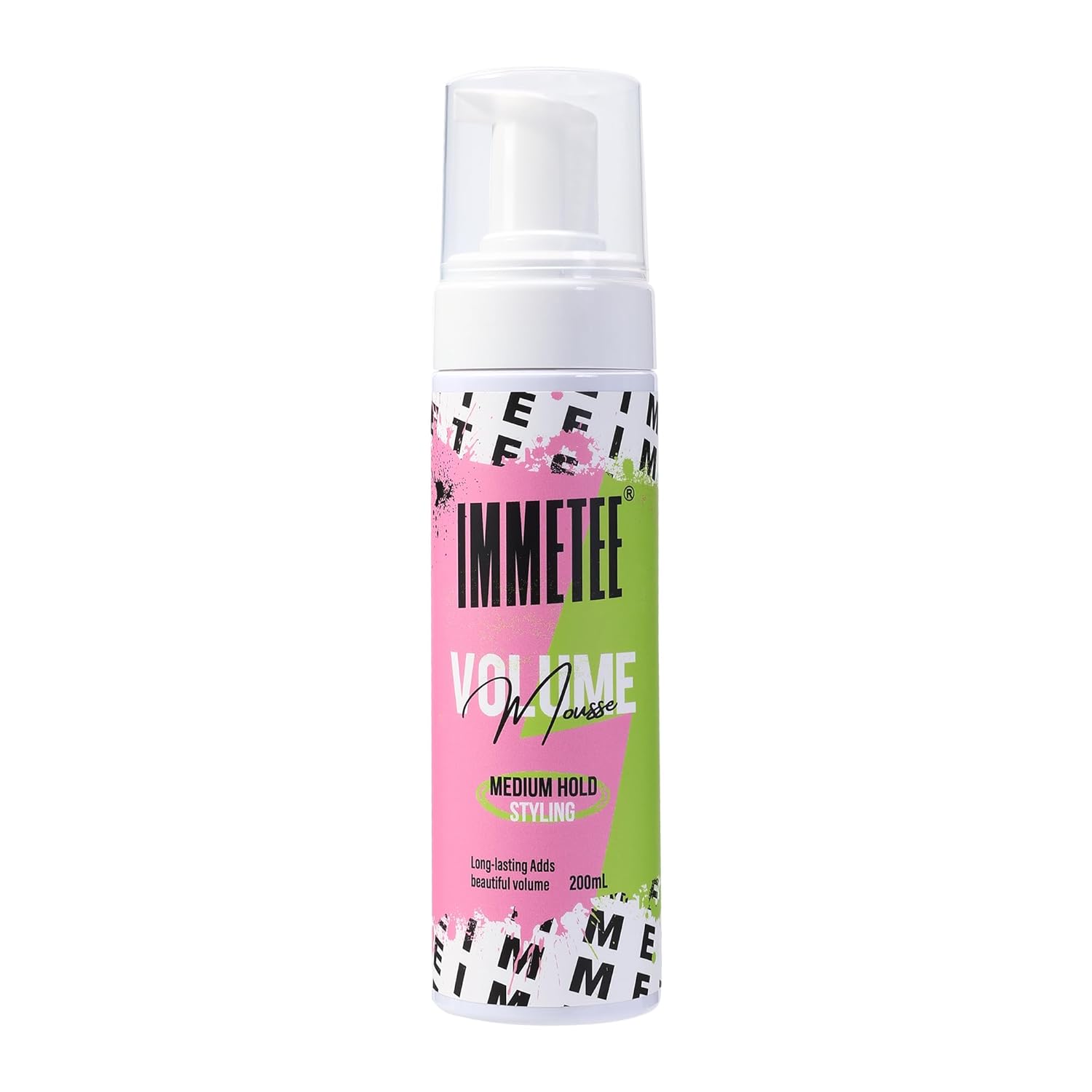 immetee Volumizing Mousse for Fine Hair,Lightweight & Long Lasting,Frizz Control,Create Instant Volume Thickness,Non Sticky Formula,for Women and Men 200ml/6.76oz immetee Volumizing Mousse for Fine Hair,Lightweight & Long Lasting,Frizz Control,Create Instant Volume Thickness,Non Sticky Formula,for Women and Men 200ml/6.76oz