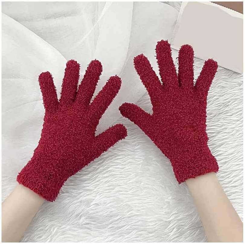 3Pcs Microfiber Dust Removal Gloves, Washable Reusable Cleaning Gloves Women's Kitchen House Cleaning Car Blinds
