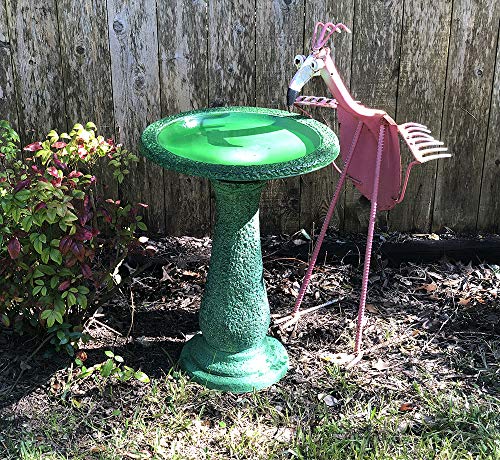 image for Exaco FM-2470G int Dark and Light Green Bird Bath