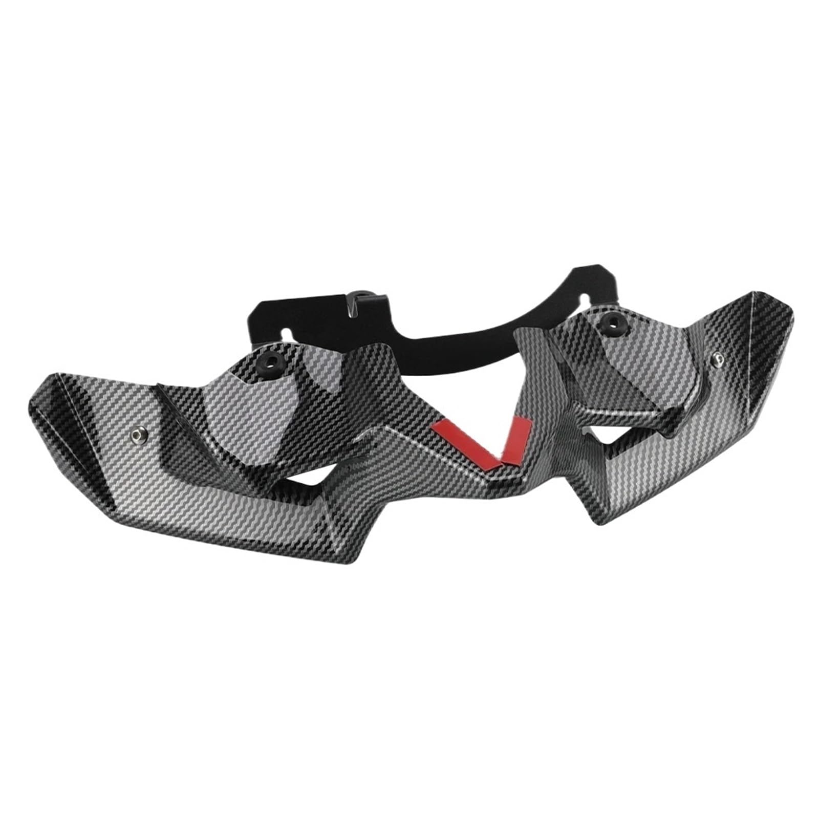 Front Bumper Splitter dachowy Pasuje do Kawasaki Z900 2020-2024 Przedni spojler, skrzydełka aerodynamiczne, przedni, owiewka