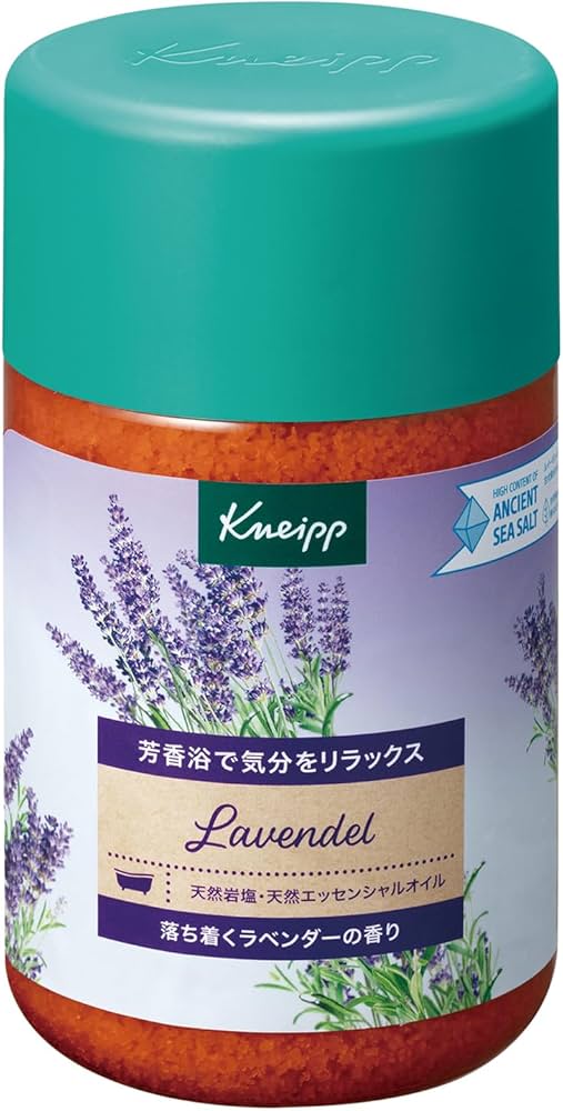 Amazon | 【クナイプ公式】 バスソルト ラベンダーの香り 850g