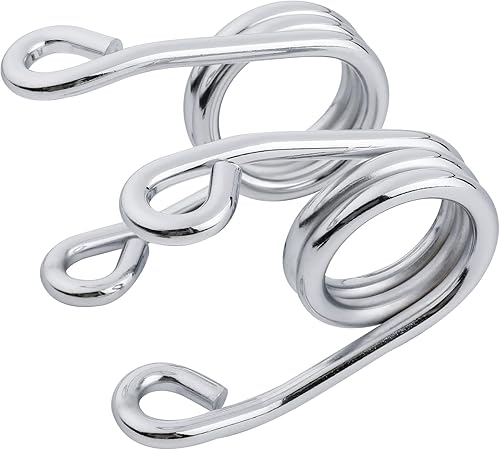 TCT-MOTORPARTS 2" Chrome Scissor Torsion Solo Seat Springs for Harley Motorcycle Sportster XL Chopper Bobber Custom