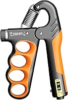 Hiyoga Grip Strengthener: Adjustable 5-100KG Hand Trainer with Auto Counter, Ergonomic Forearm Exerciser for Athletes, Musicians & Recovery