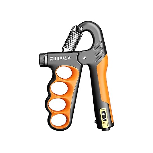 Grip Strength Trainer, Hand Grip Strengthener with Adjustable Resistance 11-220Lbs(5-100KG),