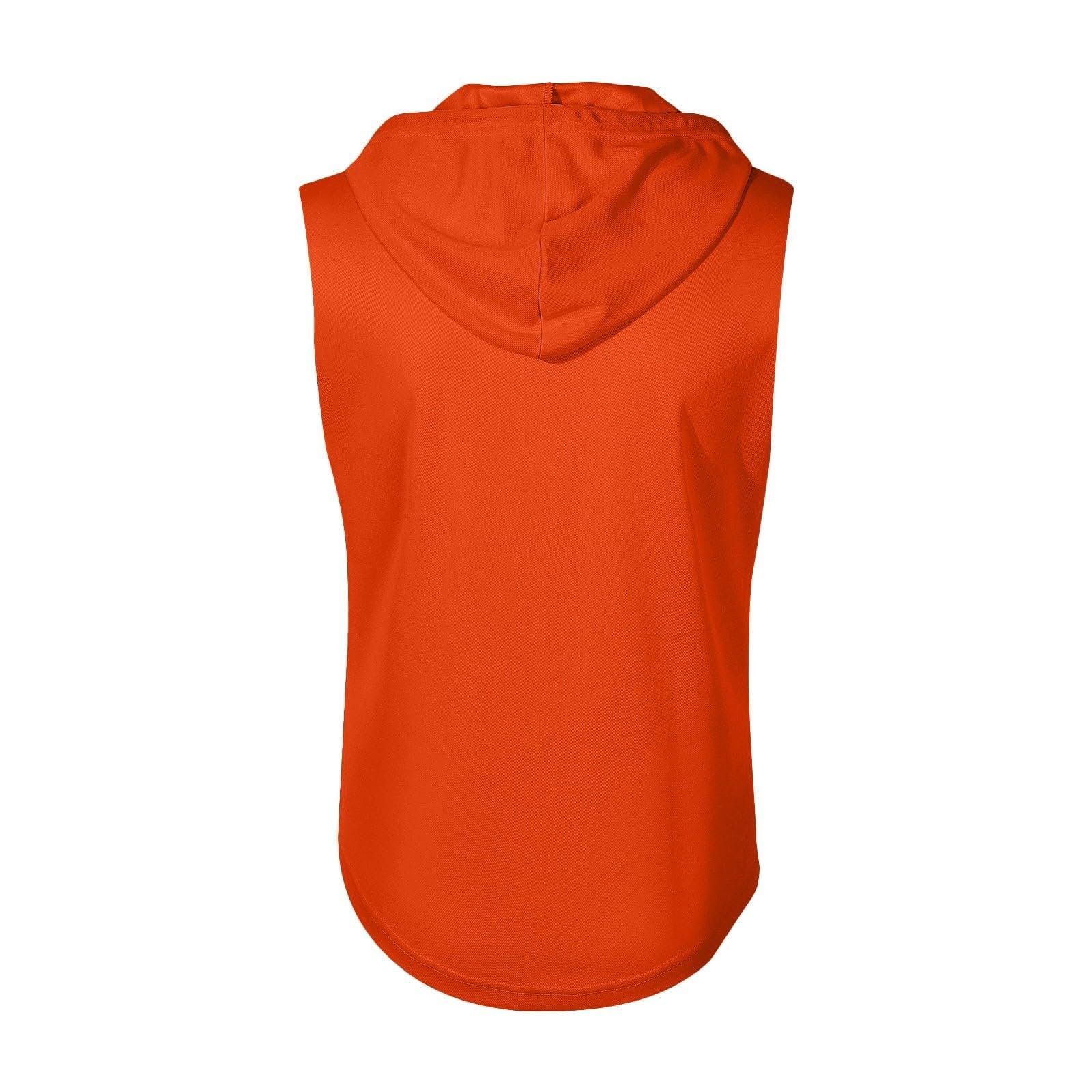 Ärmellose Hoodies für Herren, durchgehender Reißverschluss, Kapuzen-Sweatshirt, Muskel-T-Shirt, Sport, Fitnessstudio, Workout, Laufen, Jogger, Sommer-Kapuzenpullover, Tank-Top