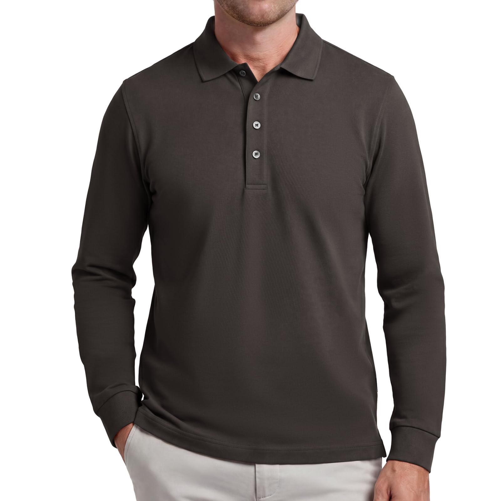 Golf Shirts for Men Dry Fit Moisture Wicking Collared Polo Shirts