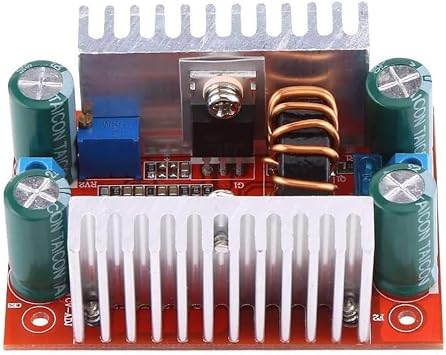 400W Akım Kontrollü Boost Voltaj Yükseltici Modül Led Sürücü DC Çevirici 60V 15A Regülatör 400 Watt Güç Kaynağı