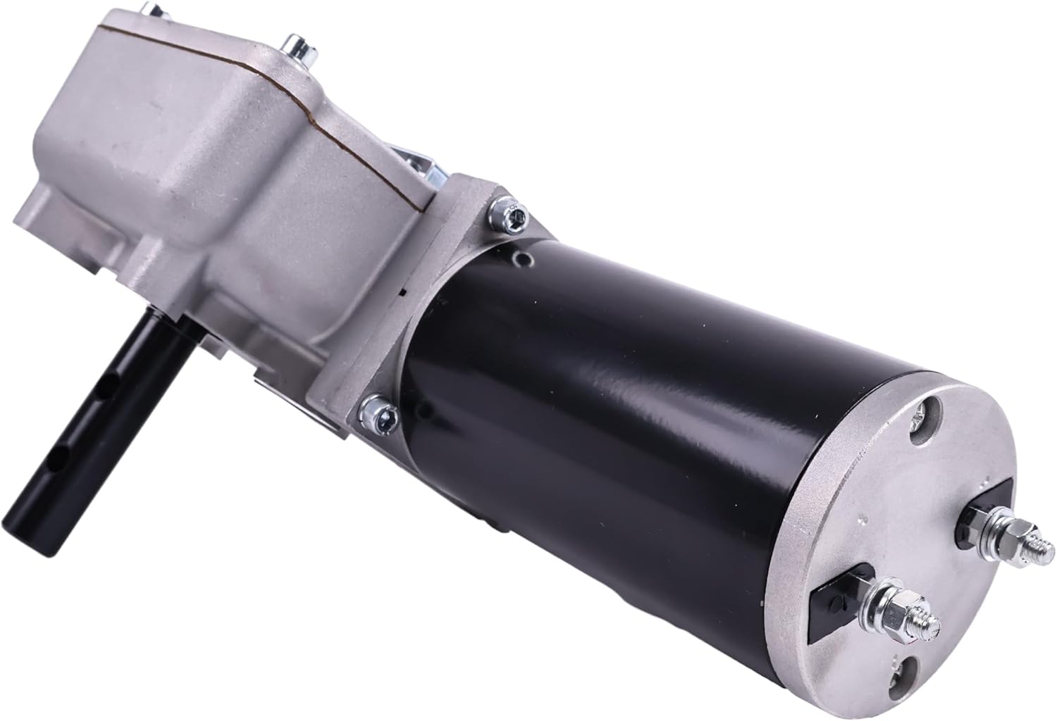 Solarhome 12V Dump Truck Tarp Motor - 600W 0.8HP 40 RPM With Chrome Cover & Universal Mounting