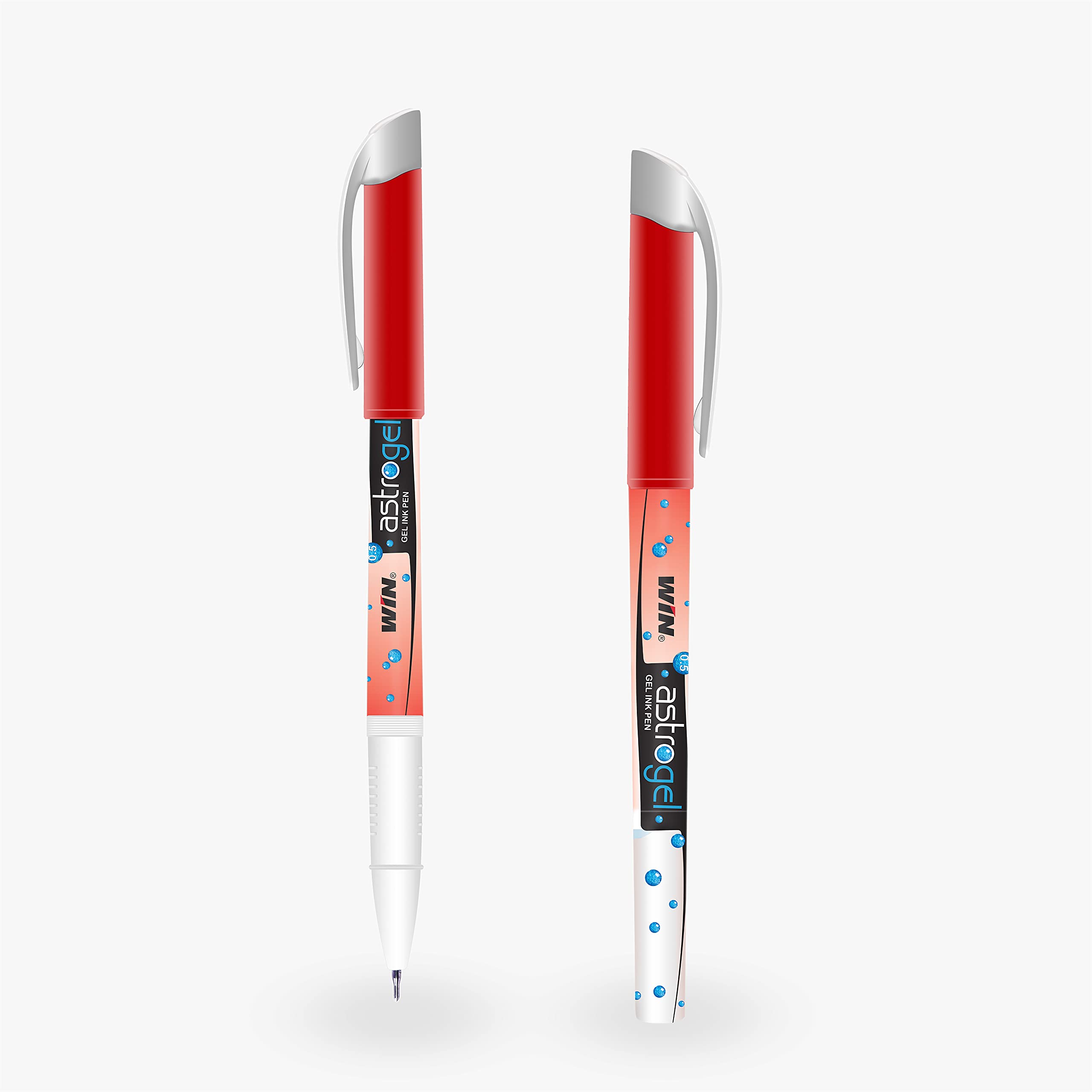 Win Pens Astro Gel Pen Set - Pack of 20 (Red)