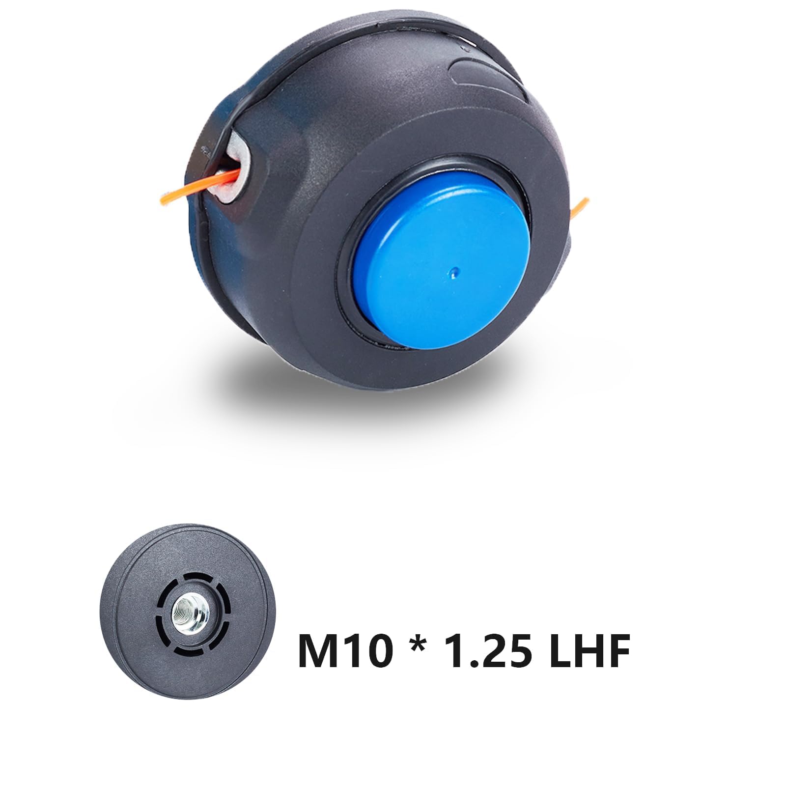 Cabezal de recortadora 128LD T25 para Husqvarn, recortadora de cuerdas 223L 322L 124L 125L 128R 128RJ 122L 125C 223R 322C 323C 325C 326CX, Jonsered Brushcut BC2128 966674401 (2 Contenido