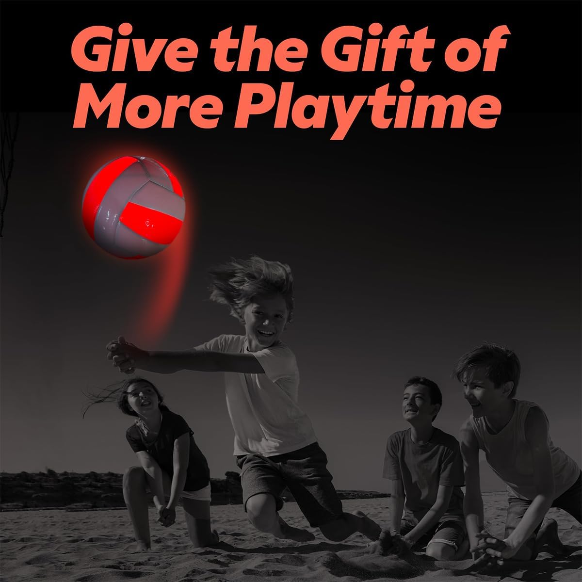 GlowCity LED Volleyball - Size 5 Light Up Glow in The Dark Volleyball with Pump and Batteries, Water-Resistant for Beach and Pool Play, Great Gift in a Colorful Box - Image 7