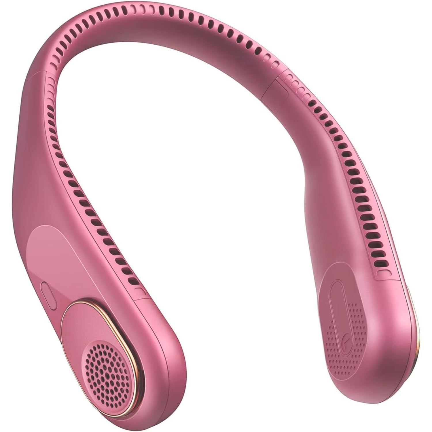 SWEETFULL Portable Neck Fan: 5200mAh Bladeless Personal Fan | 4 Speeds, 20H Max Runtime, No Hair Twist Quiet Wearable Fan for Travel | Birthday Gifts for Men Women Mom Dad