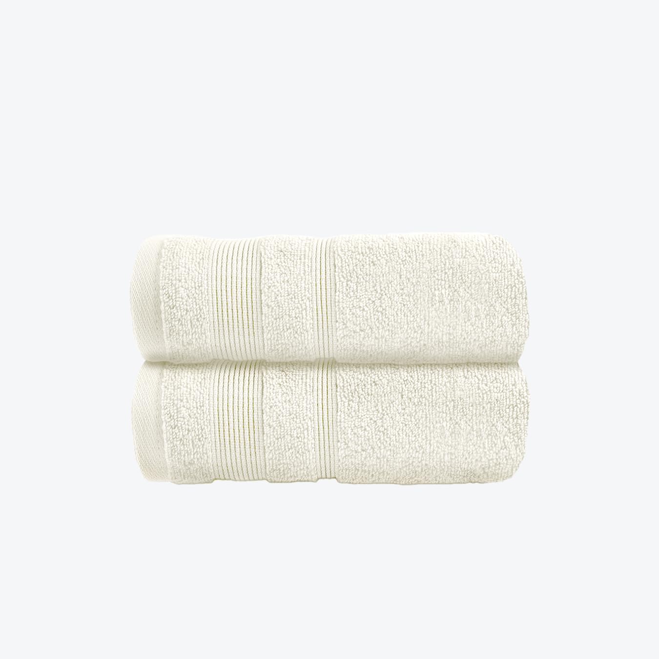 Allure Bath Fashions Luxury Zero Twist Egyptian Cotton Hand TowelCream from B&Q