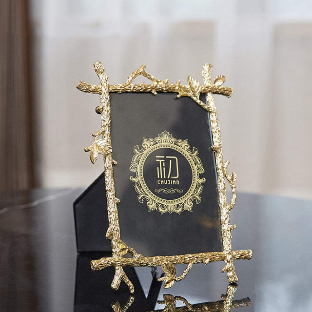 Cadre photo en verre de style européen pour table de chevet de chambre