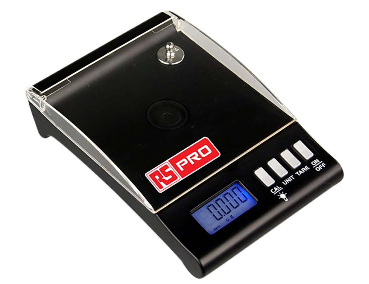 RS PRO Tischwaage 10g / Auflösung 0,001 g, ISO-kalibriert