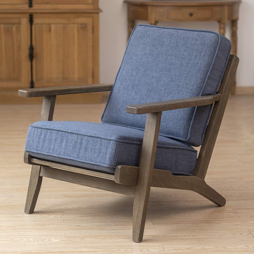 Buy Crestlive Products Oak Mid Century Accent Armchair Home Buy Crestlive Products Oak Mid Century Accent Armchair Home