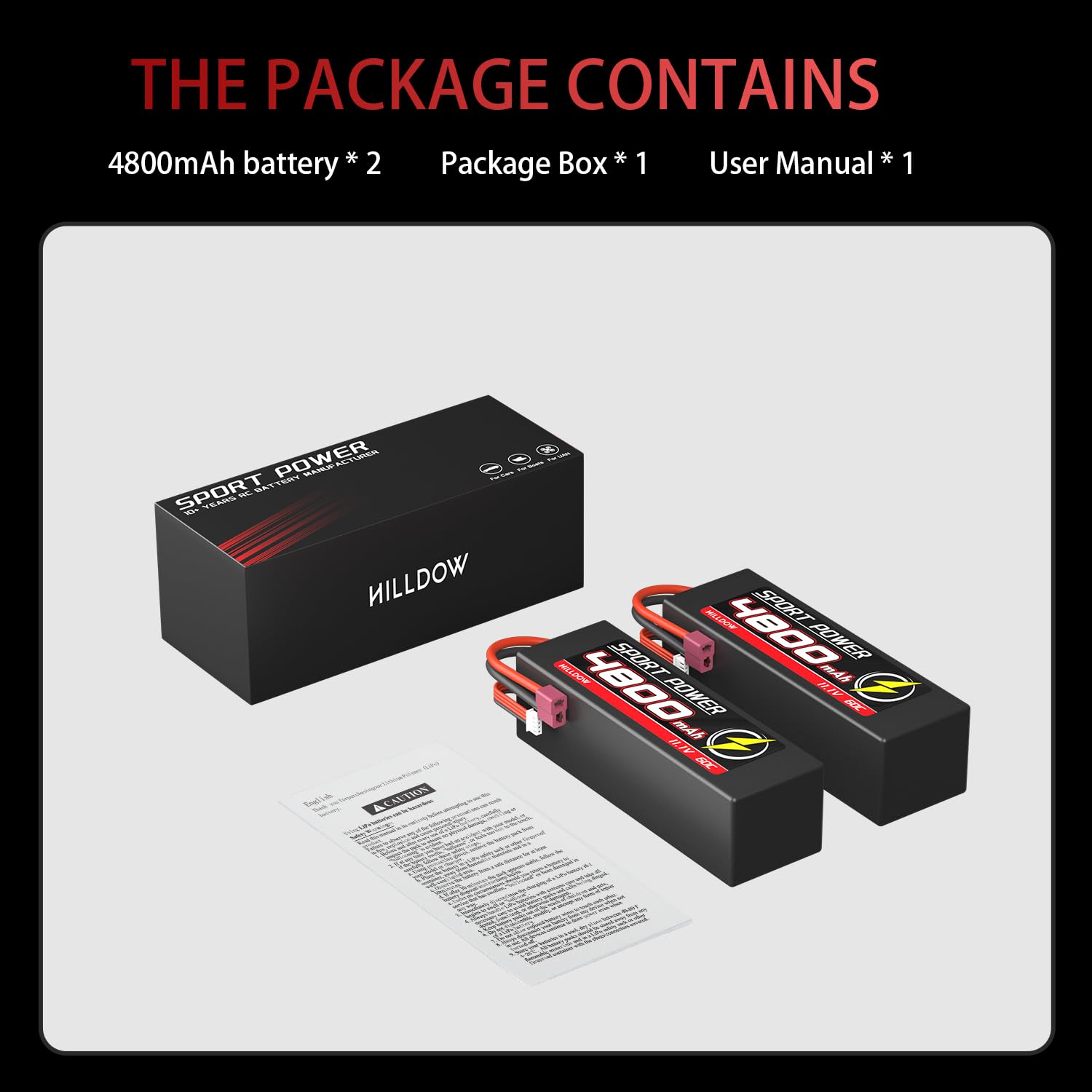 Hilldow 2200mAh RC Akku 3S 40C 11, 1V LiPo Akku Softcase mit T-Stecker für... Preisvergleich