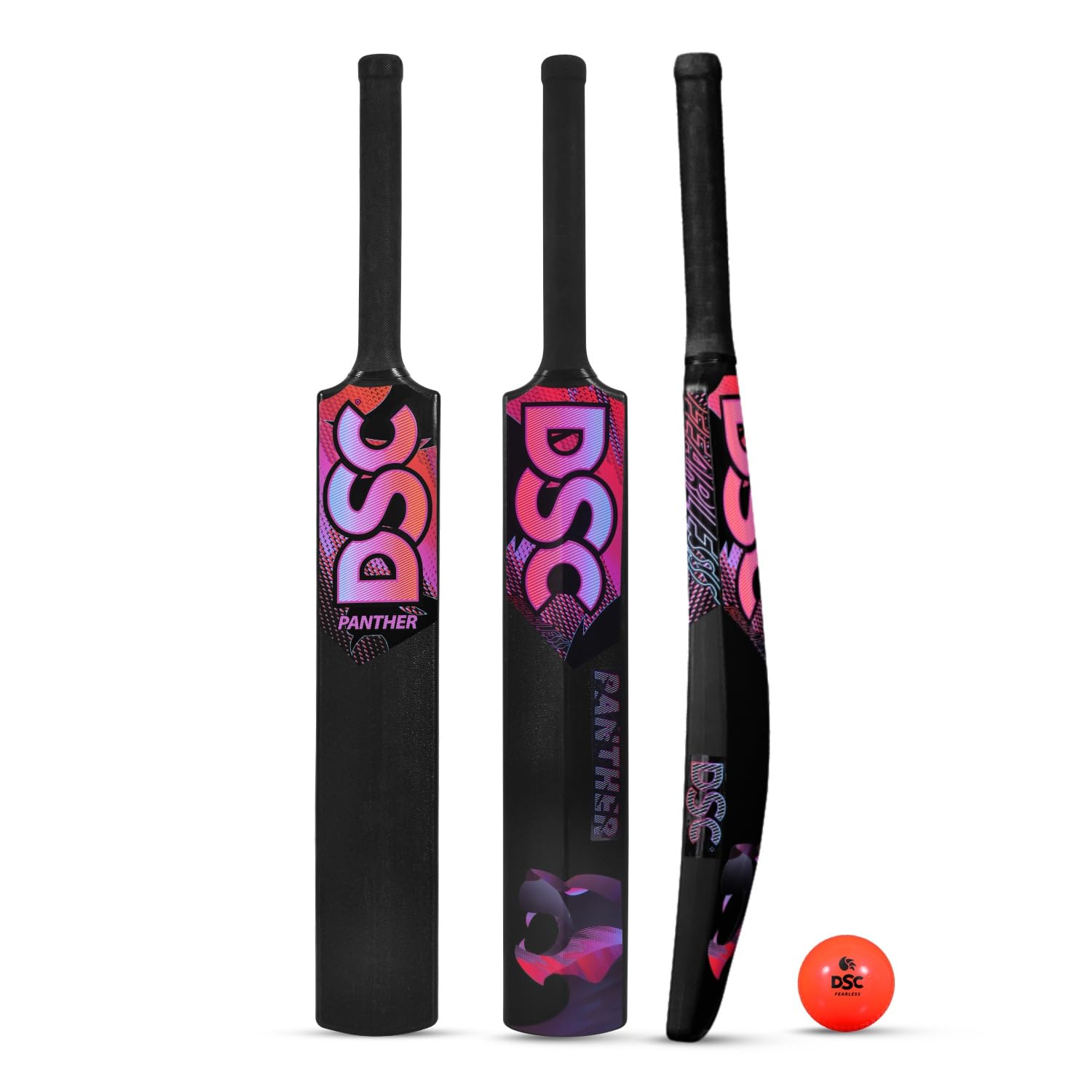DSC Panther Plastic bat with PVC Ball for Kids