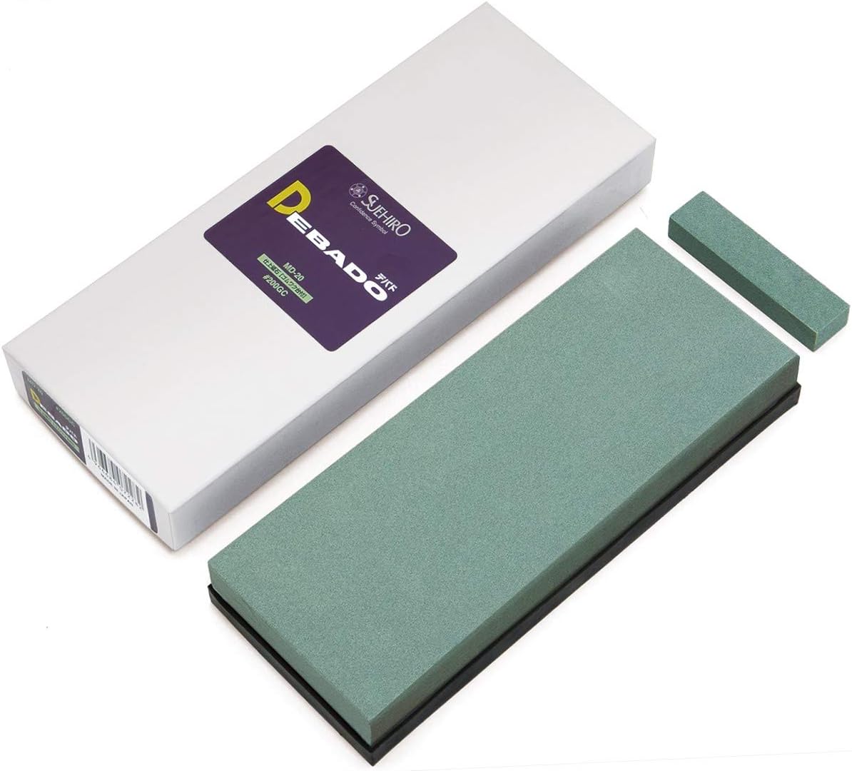 DEBADO MD-20, #200 Japanese sharpening stone, 8.85 x 3.54 x 1.06 "