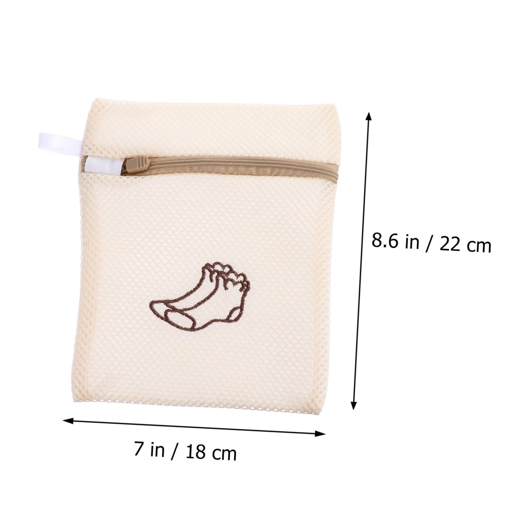 Ciieeo 15stücke Waschbeutel Für Socken Und Bhs Robuste Netz-waschbeutel Für Wäsche Beige Für Zuhause Oder Reisen Schützend Und Langlebig