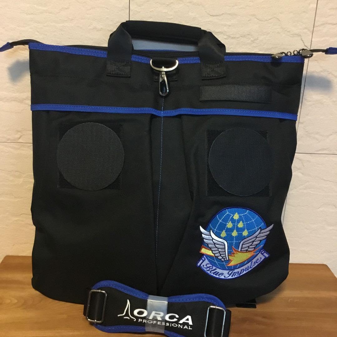 Amazon.co.jp: ブルーインパルス ヘルメットバッグ 航空自衛隊