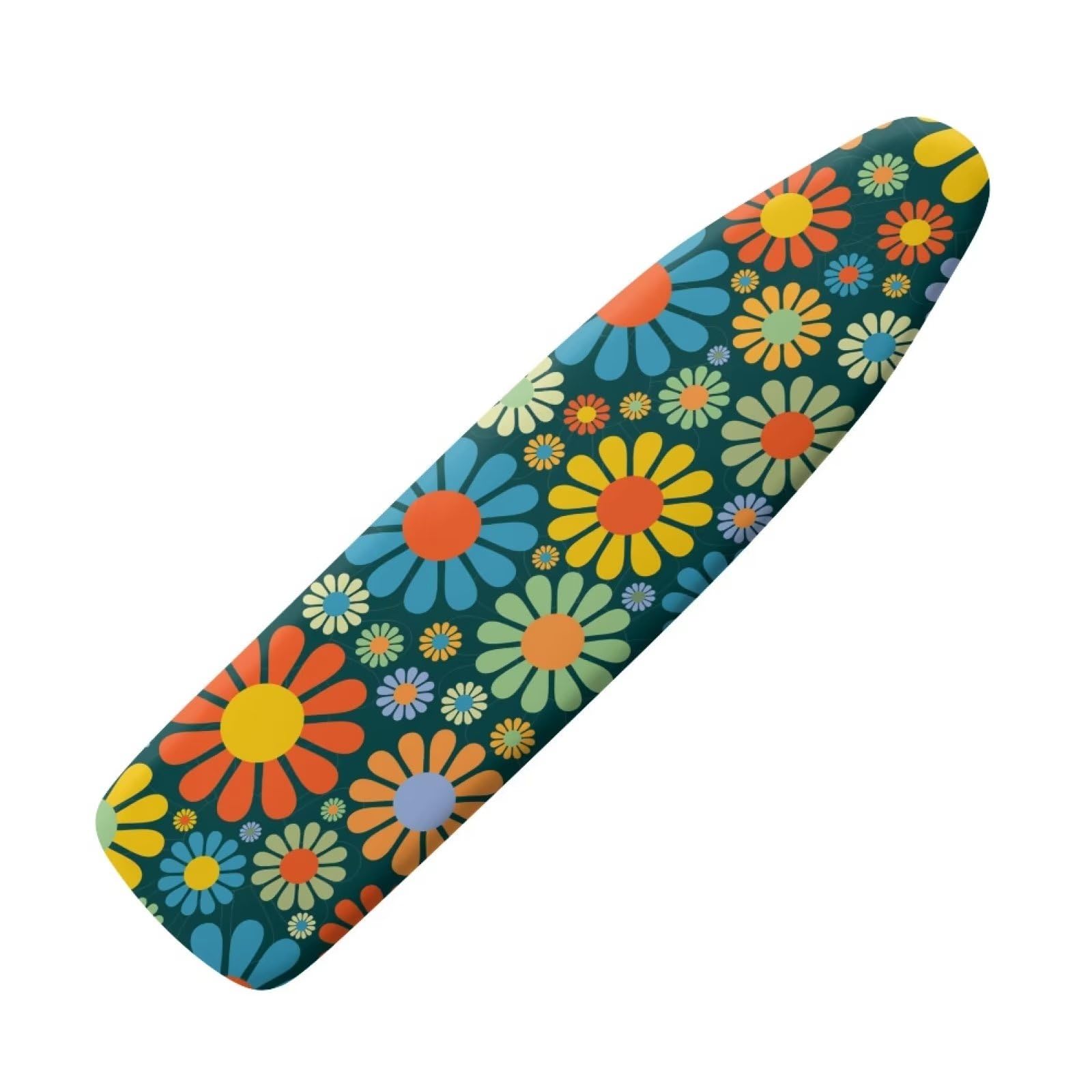 Belidome Abstract Hippie Flowers Extra Large Ironing Board Covers Pouch for Family Clothes — image 1