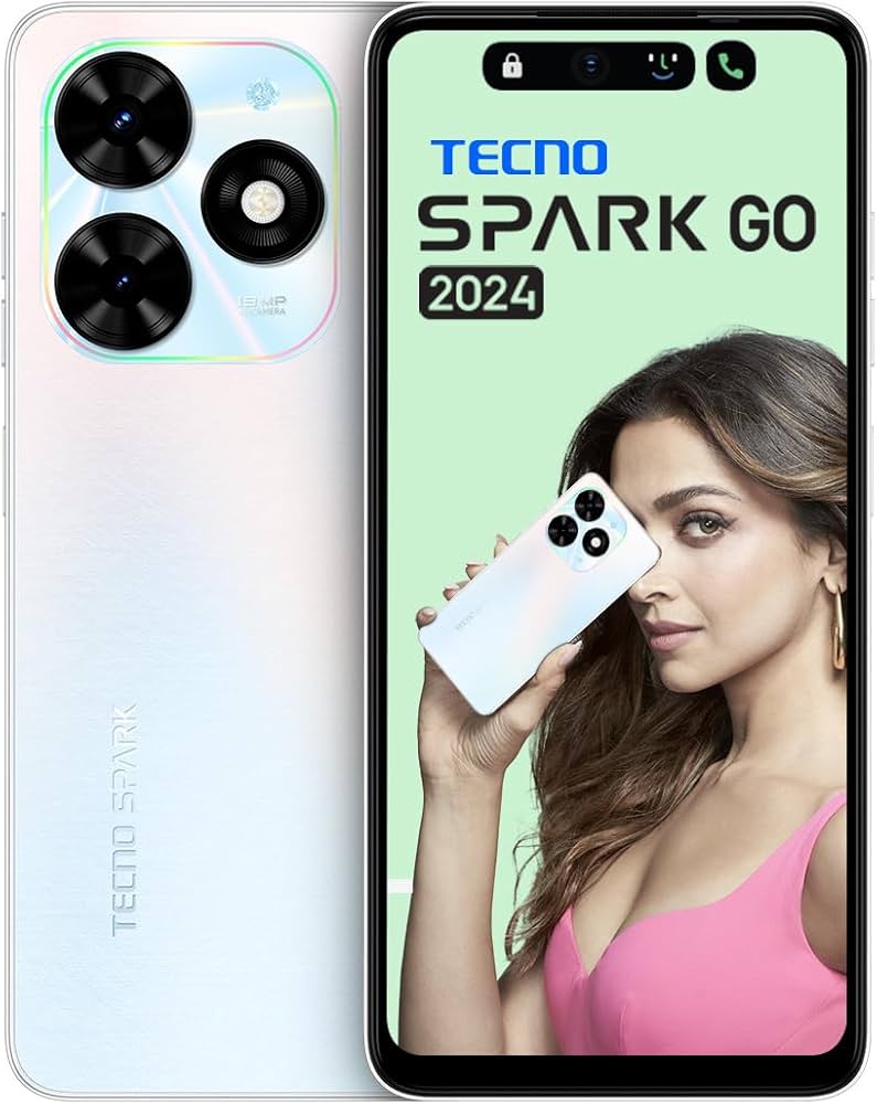 TECNO Spark GO 2024 | Mystery White, (4GB+64GB)| Segment First