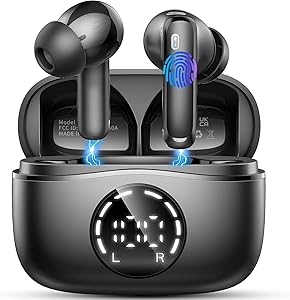 🚨 EXTREME: 2026 Bluetooth Kopfhörer, Kopfhörer Kabellos Bluetooth 5.4, 56 Std Spielzeit In Ear Kopfhörer mit 6 ENC Noise Cancelling Mics, Ohrhörer mit LED-Anzeige, IP7 Wasserdicht Kabellose Kopfhörer HiFi Stereo