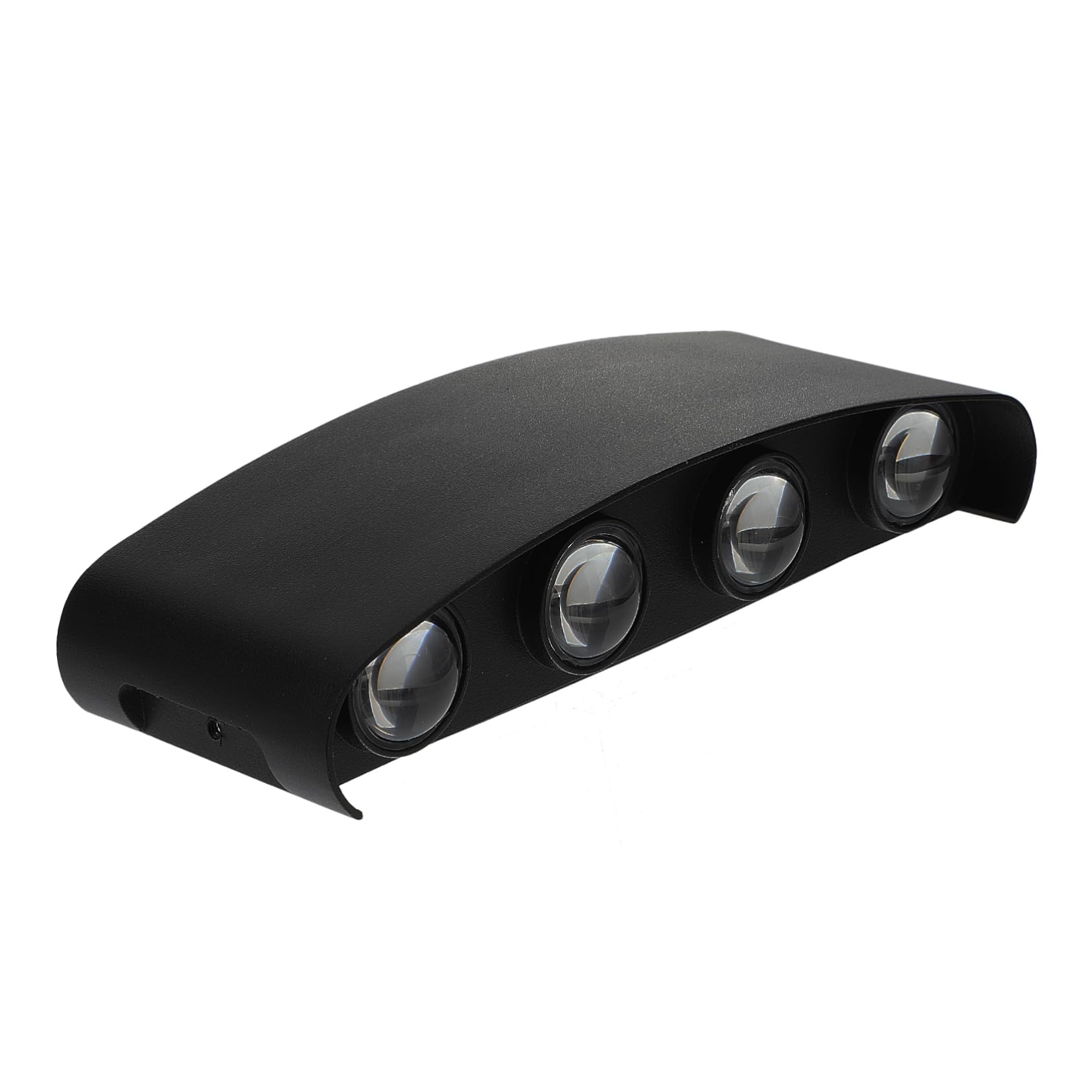 Aplique de pared LED de aluminio curvado para iluminar zonas oscuras 8