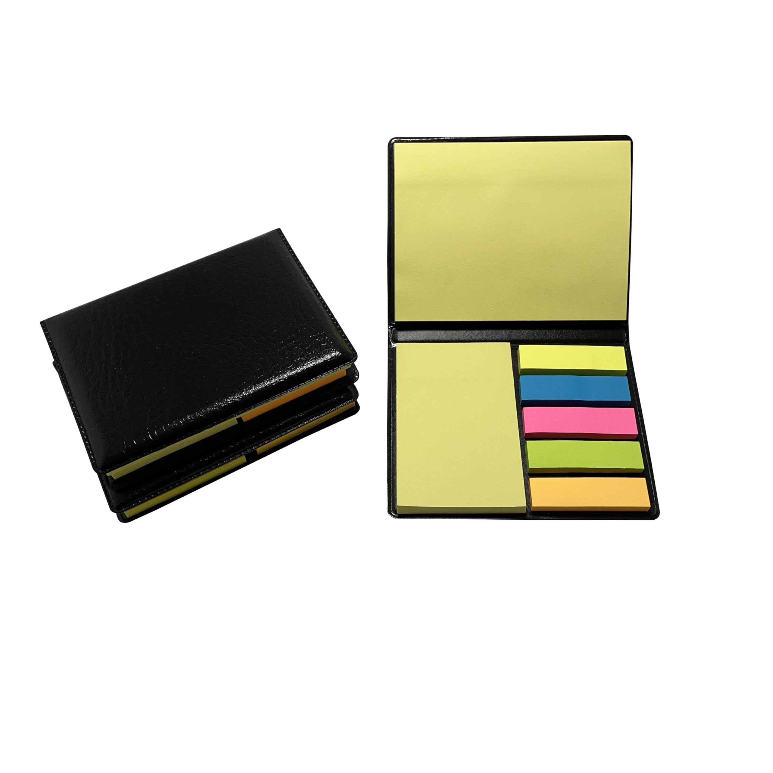 Generic Cute Paper Cutepaper Cute Self Sticky Notes, Memo Pad Set, 3Pack, 1050Pieces Colorful Makers Tabs, Colored Labels, 6Colors, 3Sizes, 7Parts, Mini Designs for Nice Gift, Small