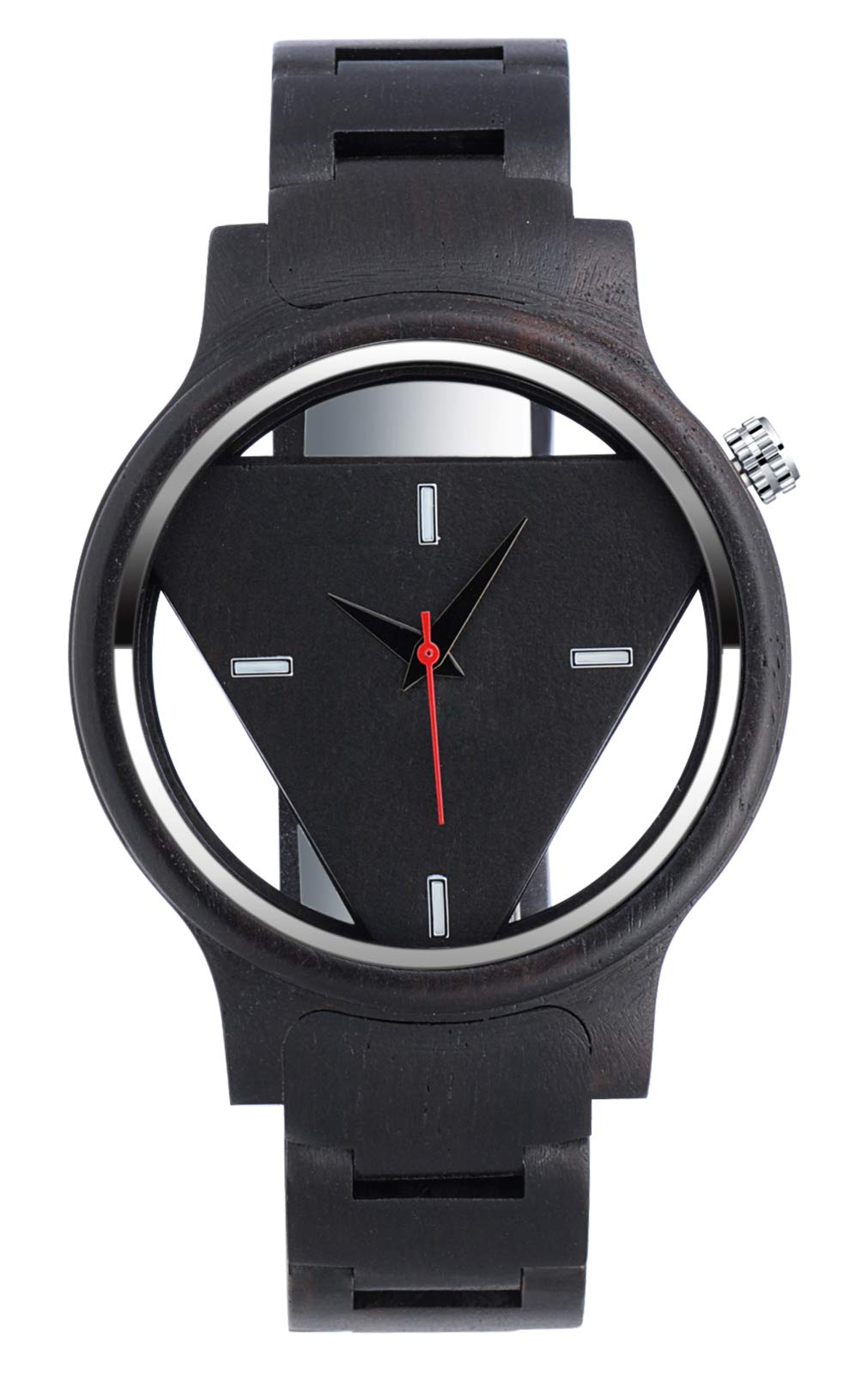 SUPBRO Holzuhren Herren & Damen Unisex Holzuhr Holz-Armbanduhr Analoge Quarzwerk Uhren Armband Einzigartige