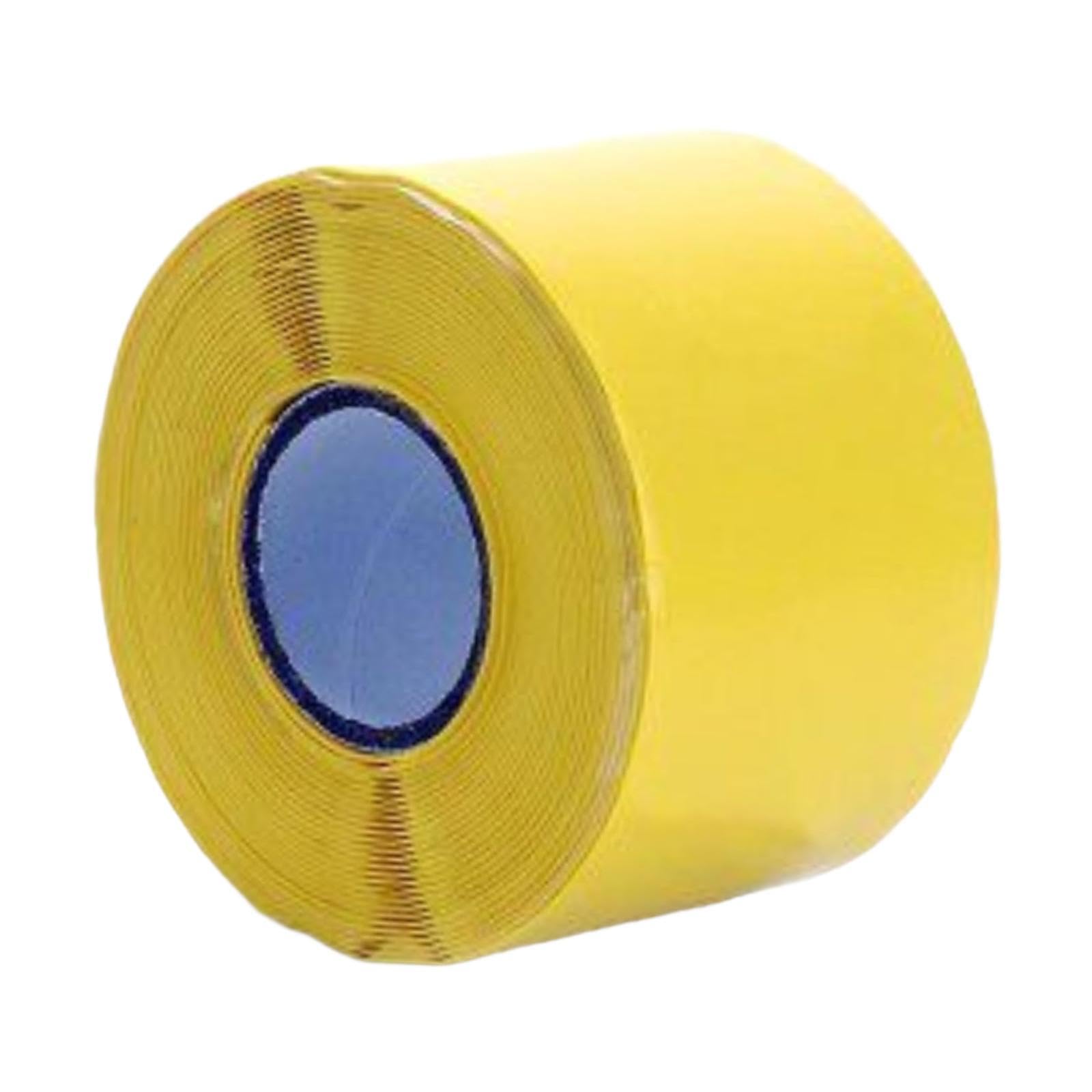 Generic Nastro Impugnatura Kayak Nastro Antiscivolo per Dragon Boat Accessori Manubrio Sportivi Rivestimento Silicone Maneggevole Progettato per Prevenir, Giallo